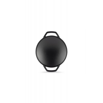 Placă de copt din fontă Hosse, Ф20cm - Ghivece din fontă neagră