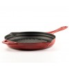 Tigaie grill din fontă emailată Solagio, Rubin, Ф28cm