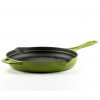 Tigaie grill din fontă emailată Solagio, Bamboo, Ф28cm