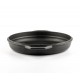 Tigaie grill din fontă emailată Hosse, Black Onyx, Ф22cm | Tigaie plată din fontă | Tigaie din fontă |