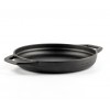 Tigaie din fonta cu doua manere emailată Solagio, Black Onyx, Ф22cm