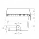 Cos de ardere sobe peleti din fontă, 106x61mm | Cos de ardere sobe peleti | Piese schimb sobe peleti |
