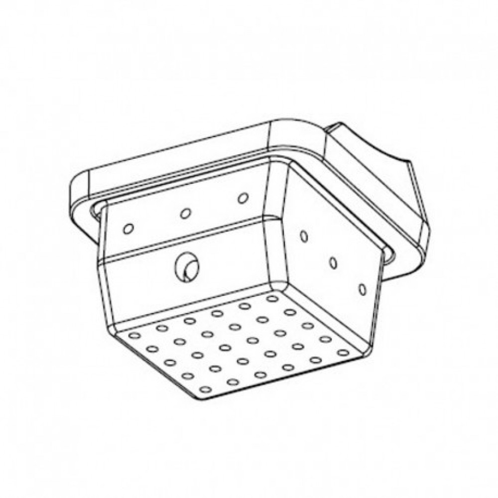 Cos de ardere sobe peleti din fontă Gruppo AMG și altele, 109x96mm | Cos de ardere sobe peleti | Piese schimb sobe peleti |