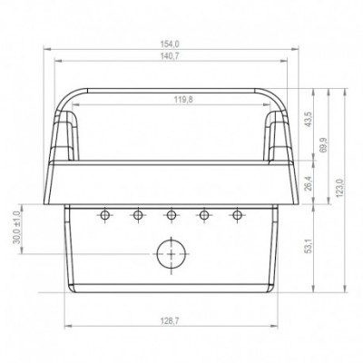 Cos de ardere sobe peleti din fontă Moretti Design și altele, 119x82 mm - Cos de ardere sobe peleti