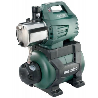 Pompa hidrofor monofazată METABO HWW 6000/25 INOX, putere 1300 W, debit 6000 l/h, înălțime de refulare 55 m, capacitate rezervor 24 L - Metabo