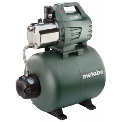 Pompa hidrofor monofazată METABO HWW 6000/50 INOX, putere 1300 W, debit 6000 l/h, înălțime de refulare 55 m, capacitate rezervor 50 L - Metabo