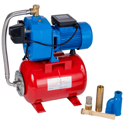 Pompă hidrofor cu ejector Gmax AUTOJET DP505 – debit 1,8 m³/h, putere 1,1 kW, înălțime de refulare 80 m. - Dispozitive