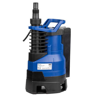 Pompă submersibilă de drenaj pentru apă murdară Gmax cu plutitor încorporat – debit 13,5 m³/h, putere 0,75 kW, înălțime de refulare 8 m. - Gmax