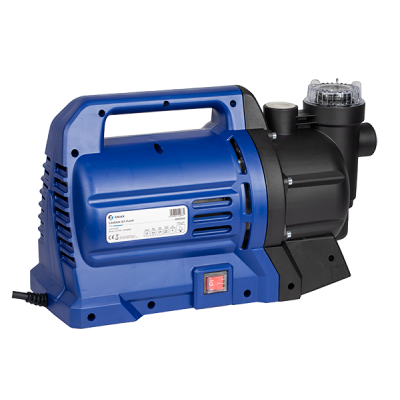 Pompă de apă autoamorsantă Gmax JGP cu filtru încorporat – debit 4,2 m³/h, putere 1,1 kW, înălțime de refulare 45 m. - Gmax