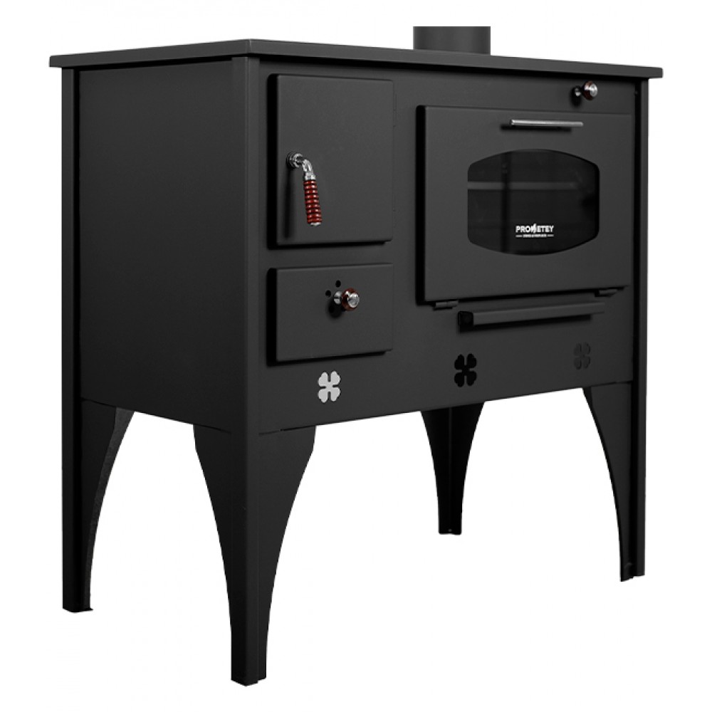 Soba de Gatit Pe Lemne Prometey NAR Type B, 7kW | Sobe cu Cuptor | Semineе pe lemne |