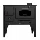 Soba de Gatit Pe Lemne Prometey NAR Type B, 7kW | Sobe cu Cuptor | Semineе pe lemne |