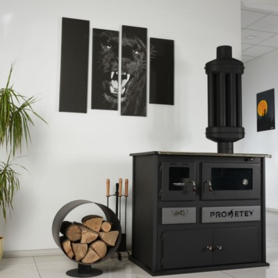 Soba de Gatit Pe Lemne Prometey Practik-L, 11kW - Compară produse