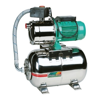 Pompă hidrofor Speroni Marina CAM 95/25X 25L – putere 1100 W, înălțime de refulare 44 m, debit 70 L/min, oțel inoxidabil - Compară produse