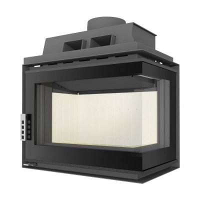 Focar Semineu UNIFLAM 600 DURO S cu alimentare cu aer, partea dreaptă, 11 kW - Compară produse