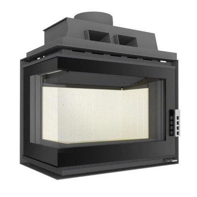 Focar Semineu UNIFLAM 600 DURO S cu alimentare cu aer, partea stângă, 11 kW - Compară produse