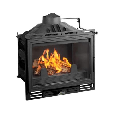 Focar Semineu UNIFLAM 600 ECO cu clapetă și alimentare cu aer, 8 kW - Compară produse
