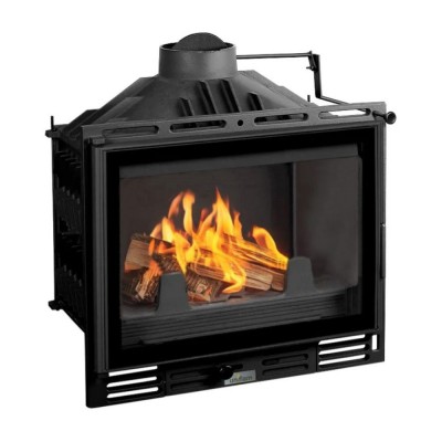 Focar Semineu UNIFLAM 600 PLUS ECO cu clapetă și alimentare cu aer, 8 kW - Compară produse