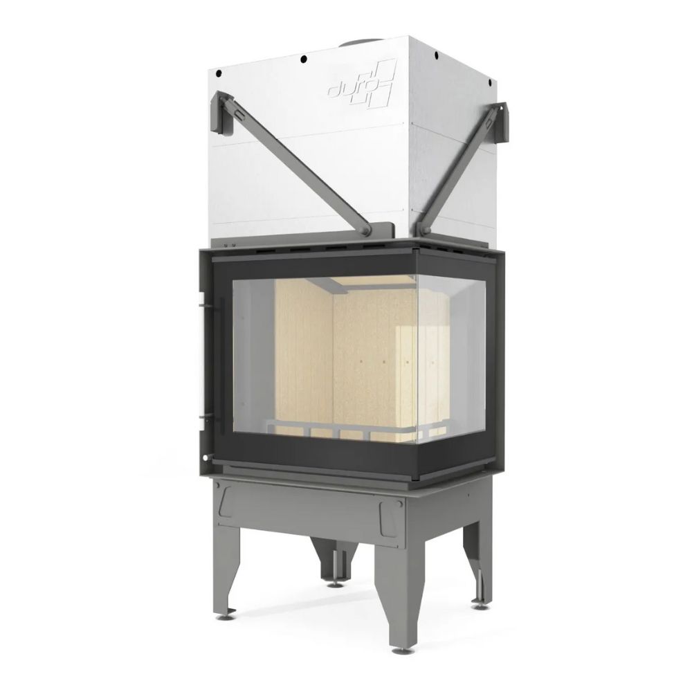 Focar Semineu UNIFLAM 660 DURO cu conducte de aer și alimentare cu aer, partea dreaptă, 10 kW | Focare Seminee Pe Lemne | Focare Seminee |