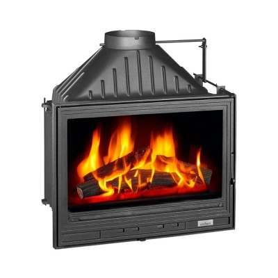 Focar Semineu UNIFLAM 700 OPTIMA ECO cu clapetă și alimentare cu aer, 12 kW - Compară produse