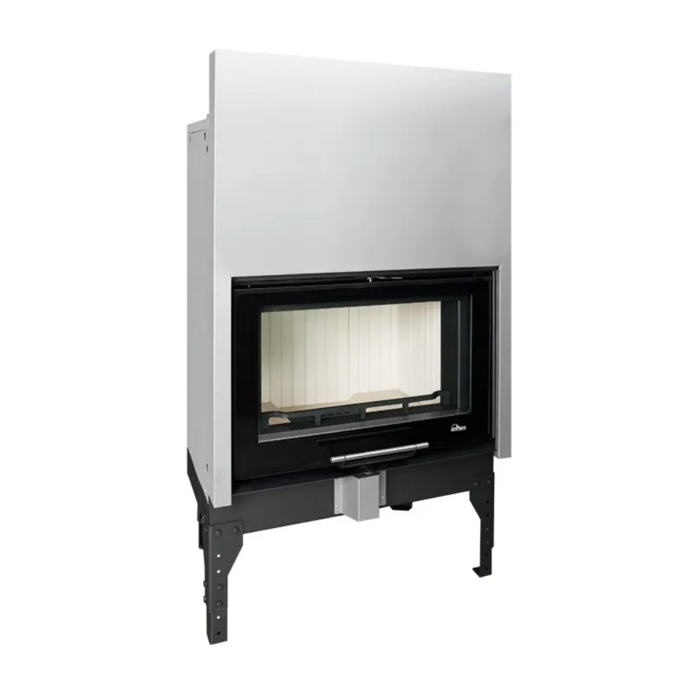 Focar Semineu UNIFLAM 760 EVO cu ușă culisantă și alimentare cu aer, 11 kW | Focare Seminee Pe Lemne | Focare Seminee |