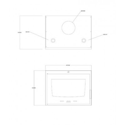 Termofocar / Focar Semineu Balkan Energy ATS INSERT HYDRO 700, 14.5kW - Compară produse