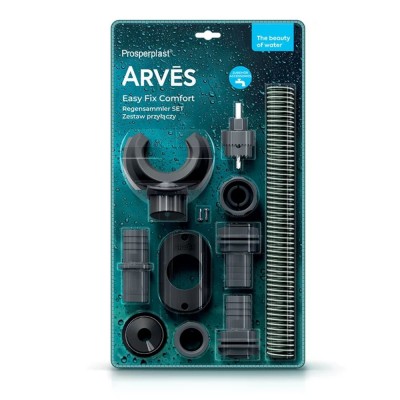 Kit de conectare ARVES Easy Fix Comfort Prosperplast, bazalt - Rezervoare de apă de ploaie