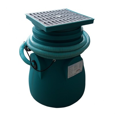 Stație de pompare pentru ape uzate cu pompă TWINGO 300, pentru instalare îngropată – capacitate 75 L, putere 0,33 kW, debit 0,15 m³/h, înălțime de refulare 5,8 m - Compară produse