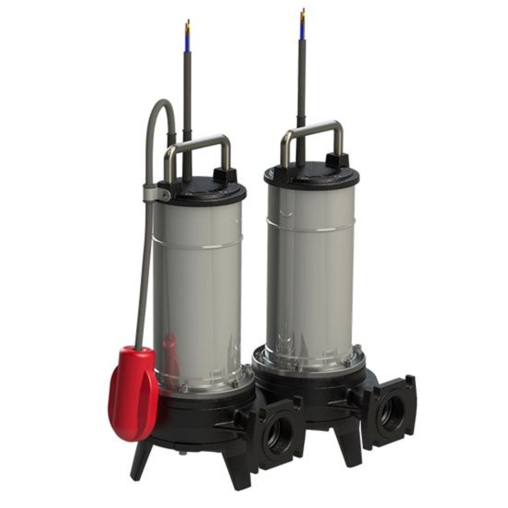 Pompă submersibilă pentru ape uzate Franklin 40 FGR-52, înălțime de refulare 18,5 m, debit 18,5 m³/h, putere 0,75 kW | Pompe de apa electrice | Pompe de apă |