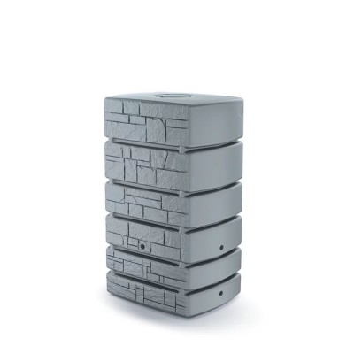 Rezervor de apă de ploaie Prosperplast Arves Tower Stone , 500L, Gri - Rezervoare de apă de ploaie
