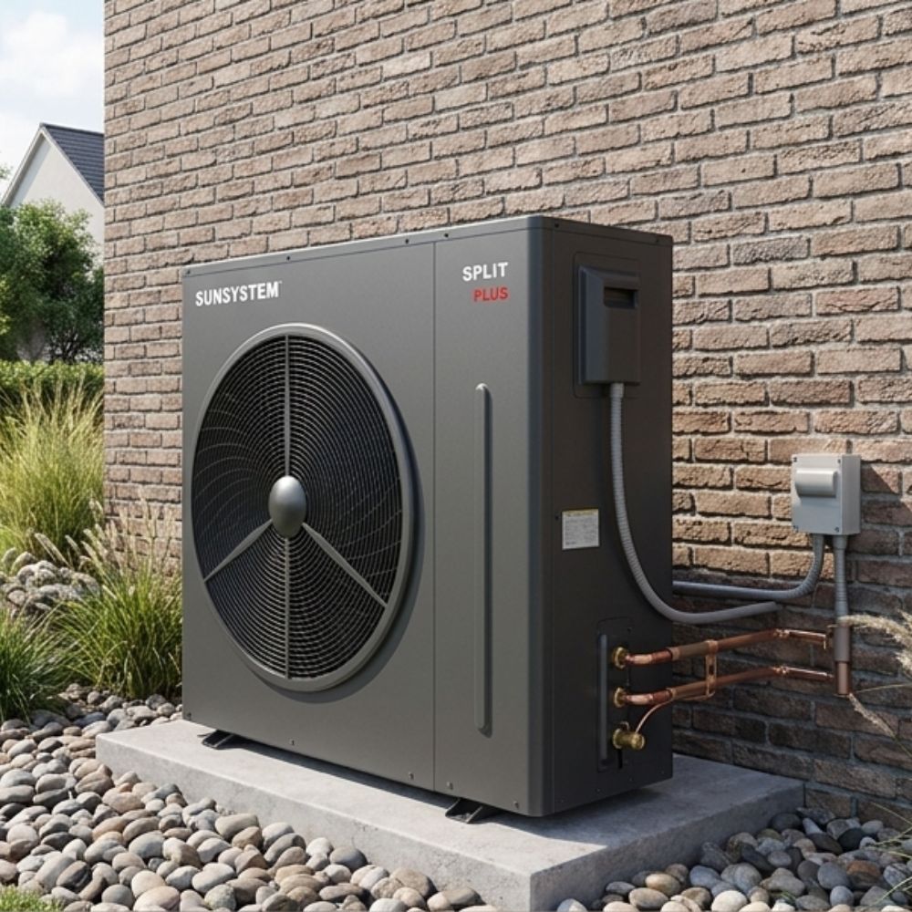 Pompa de caldura split Sunsystem SPLIT PLUS 060 1PH aer-apă, 6.22kW | Pompe de caldura |  |