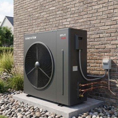 Pompa de caldura split Sunsystem SPLIT PLUS 060 1PH aer-apă, 6.22kW - Pompe de căldură