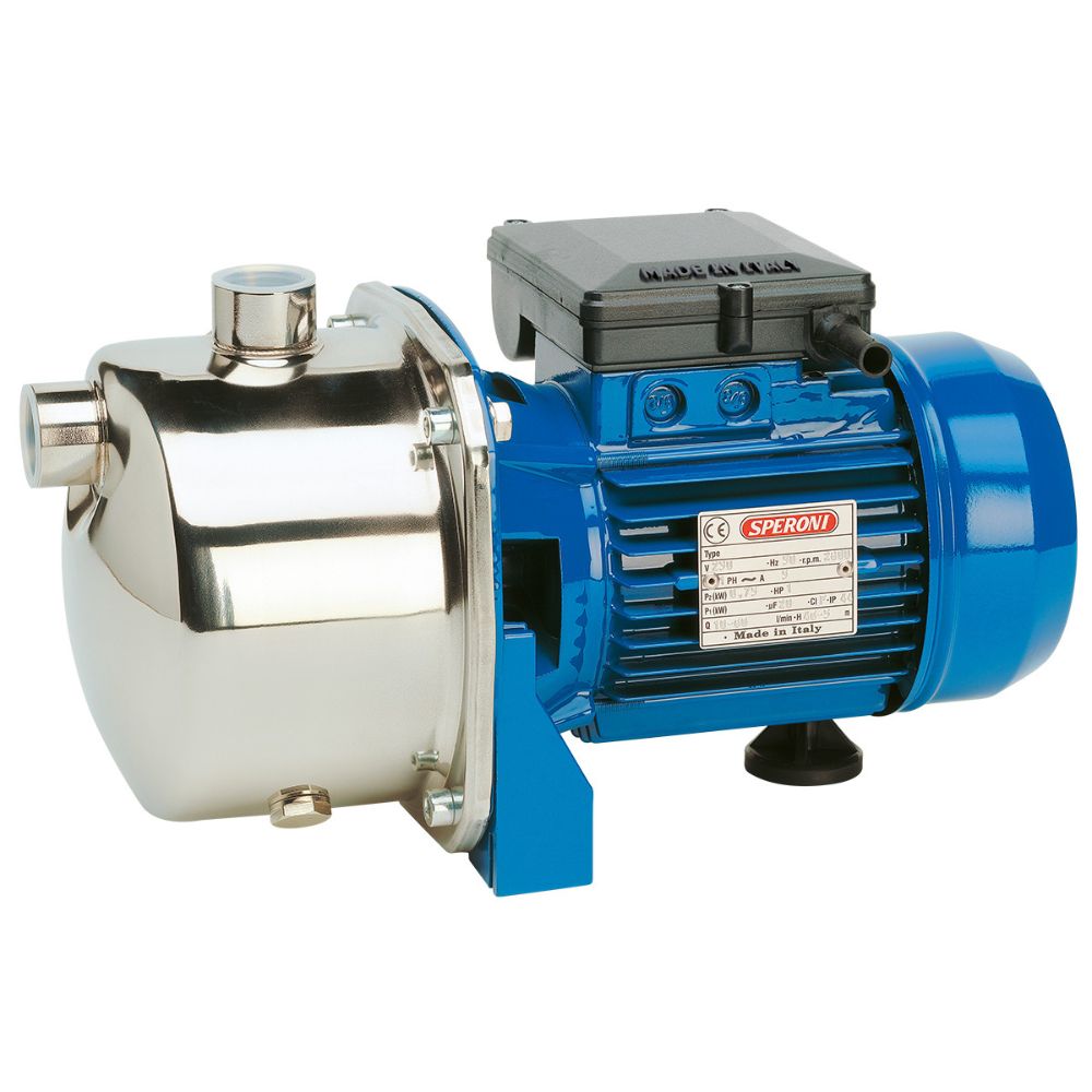Pompă centrifugală autoamorsantă Speroni SM 98-5, multietajată – putere 1 kW, înălțime de refulare 58 m, debit 90 l/min | Pompe de apa electrice | Pompe de apă |