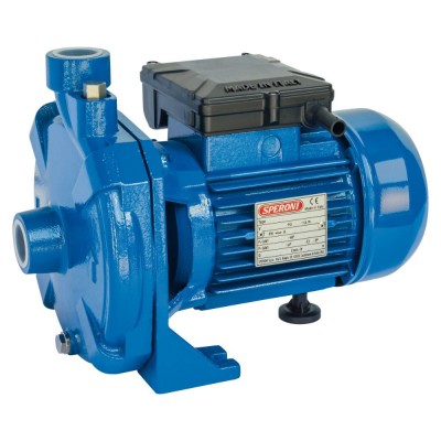 Pompă centrifugală monofazată Speroni CM 22 – putere 0,37 kW, înălțime de refulare 20 m, debit 100 l/min - Compară produse