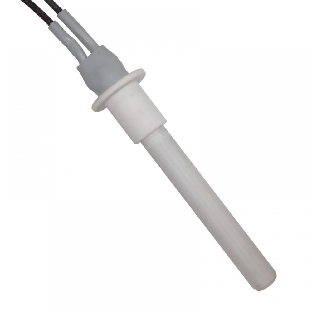 Rezistenta aprindere ceramica pentru soba peleti MCZ, RED si altele, lungime totala 107mm, 315W | Rezistenta aprindere peleti | Piese schimb sobe peleti |