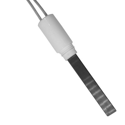 Rezistenta aprindere cu cristal de cuarț negru pentru soba peleți BURNiT, Ferroli, Eco Spar, Karmek One, La Nordica, Ravelli, MCZ, Palazzetti și altele, lungime totală 113mm, 300W - Rezistenta aprindere peleti