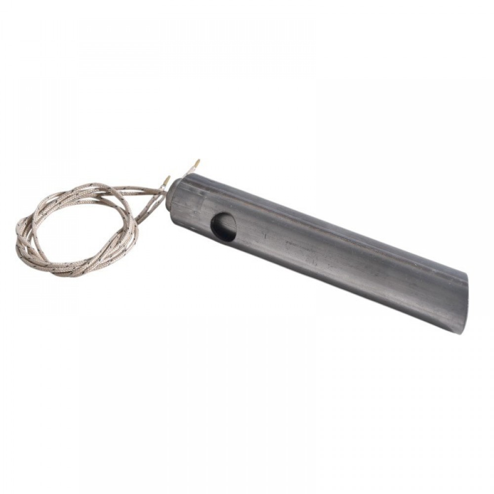 Kit rezistenta aprindere cu tub de ghidare pentru sobe peleți Jotul, Ravelli și altele, lungime totală 144mm, 350W | Rezistenta aprindere peleti | Piese schimb sobe peleti |