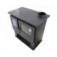 Soba De Gatit Pe Lemne Verso CS Lite, Dotata Cu Cuptor Pentru Gatit Si Plita, Putere 7.7kW | Sobe pe Lemne | Semineе pe lemne |
