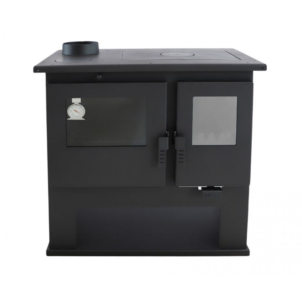 Soba de Gatit Pe Lemne Verso CS Lite, Stânga, 7.7kW | Sobe cu Cuptor | Seminee pe lemne |
