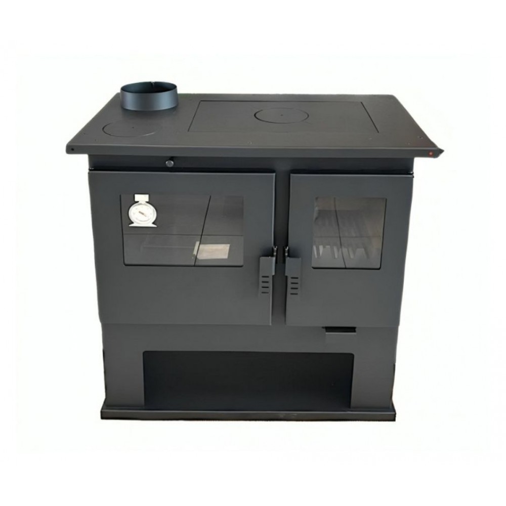 Soba de Gatit Pe Lemne Verso CS Lite, Stânga, 7.7kW | Sobe cu Cuptor | Seminee pe lemne |