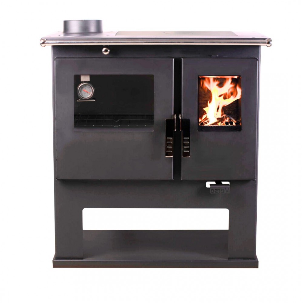 Soba de Gatit Pe Lemne Verso CS, Stânga, 7.7kW | Sobe cu Cuptor | Seminee pe lemne |