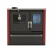 Soba de Gatit Pe Lemne Verso CS Plus cu cuptor din inox și plită din oțel, Roșu, Stânga, 7.7kW | Sobe cu Cuptor | Seminee pe lemne |