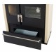 Soba de Gatit Pe Lemne Verso CS Plus cu cuptor din inox și plită din oțel, Fildeș, Dreapta, 7.7kW | Sobe cu Cuptor | Seminee pe lemne |