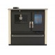 Soba de Gatit Pe Lemne Verso CS Plus cu cuptor din inox și plită vitroceramică, Fildeș, Stânga, 7.7kW | Sobe cu Cuptor | Seminee pe lemne |