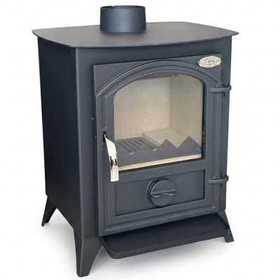 Semineu pe lemne / Soba Pe Lemne Verso 1 CID Cu Usa Din Fonta, 7.5kW - Verso