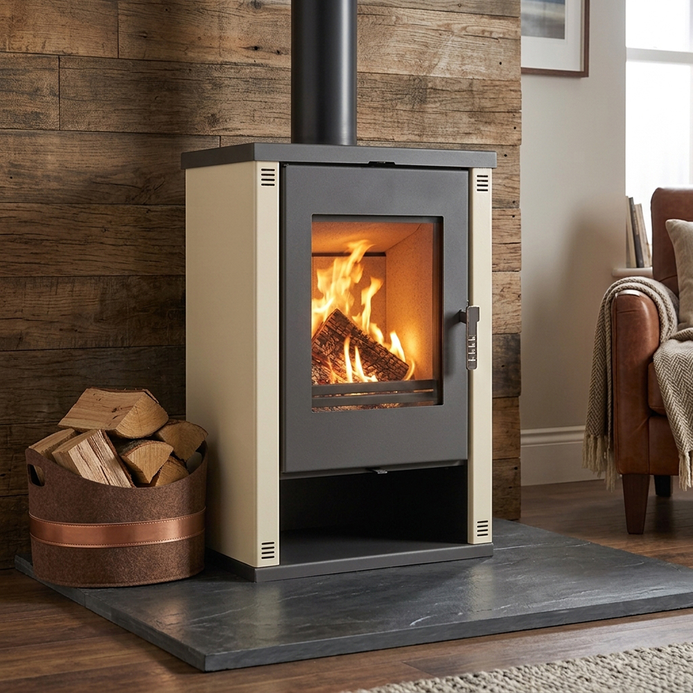 Soba Pe Lemne Verso Theia, Fildes, 9kW | Sobe pe Lemne | Seminee |