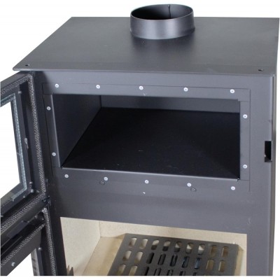 Semineu pe lemne / Soba Pe Lemne Verso F, Dotat Cu Cuptor Pentru Gatit, Putere 9kW - Verso