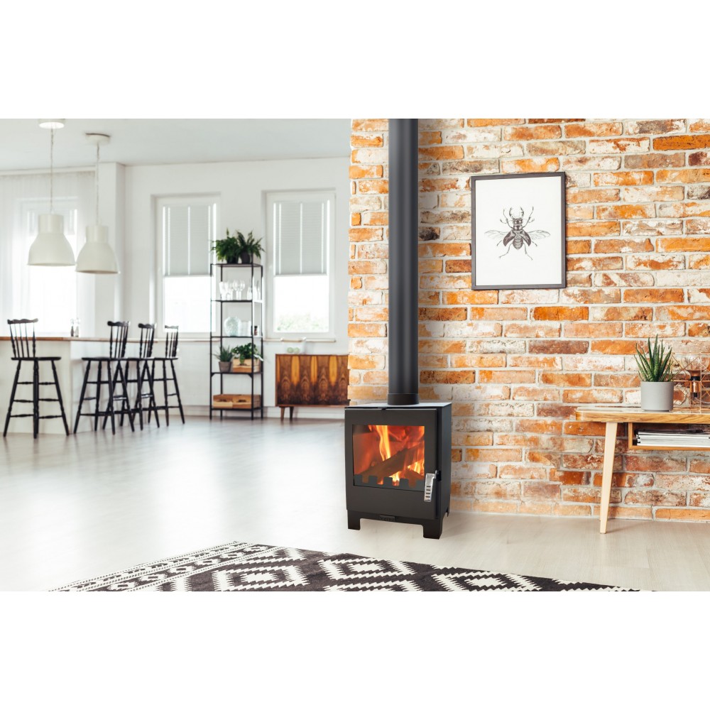 Soba Pe Lemne Verso 3L, 5 kW | Sobe pe Lemne | Seminee |