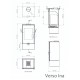 Soba Pe Lemne Verso Ina, 7.5kW | Sobe pe Lemne | Seminee |