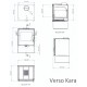 Soba Pe Lemne Verso Kara, 7.5kW | Sobe pe Lemne | Seminee |
