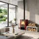 Soba Pe Lemne Verso Lheia Rosu, 7.5 kW | Sobe pe Lemne | Seminee |